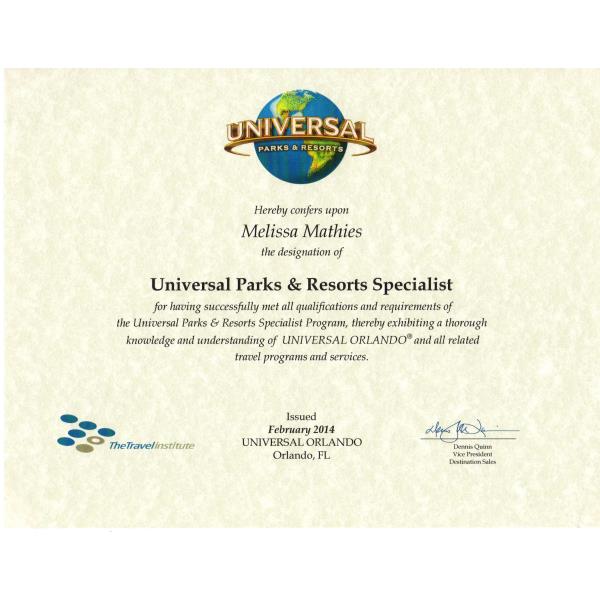 UniversalSpecialistCertificate